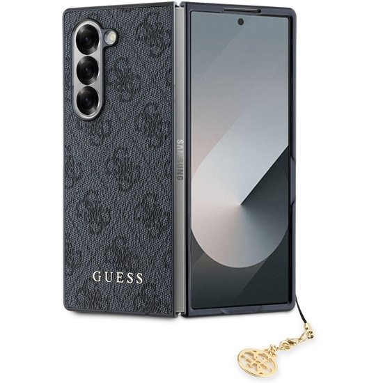 Guess Husa 4G Charms Samsung Galaxy Z Fold6 Grigio