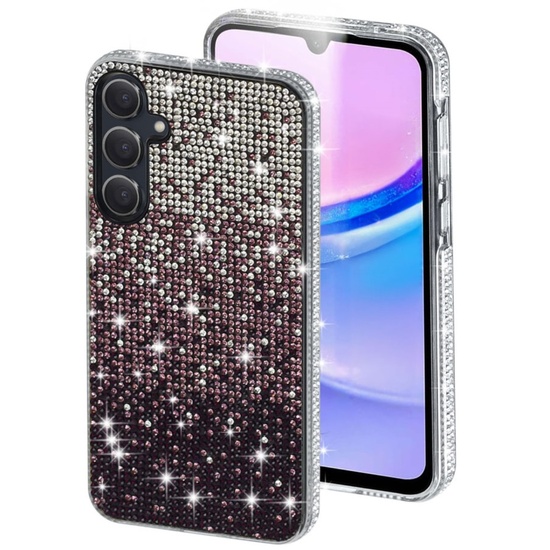 Phone Protect Case Diamond Samsung Galaxy A14 / A14 5G Burgundy