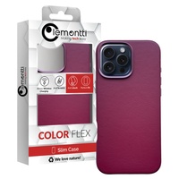 Lemontti leren hoesje MagSafe iPhone 16 Pro Max zwart