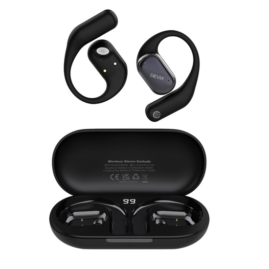 Devia Casti Bluetooth Wireless Open-Ear OWS Lite1 Negru