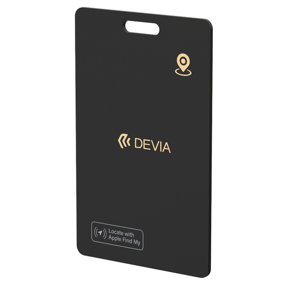 Devia Tracker AirTag Wireless Schwarz
