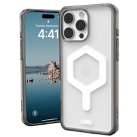 Funda UAG Plyo Magsafe para iPhone 16 Pro Max color ceniza/blanco