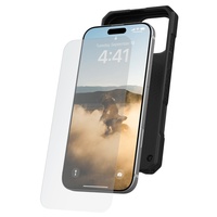 Película de vidrio transparente UAG Glass Shield Ultra para iPhone 16 Pro Max