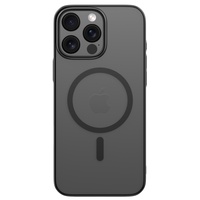 Funda magnética Devia Husa Glimmer Series para iPhone 16 Pro Max, color negro