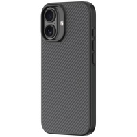 Funda Devia Kevlar Series Ultrafina MagSafe a prueba de golpes para iPhone 16 Negra