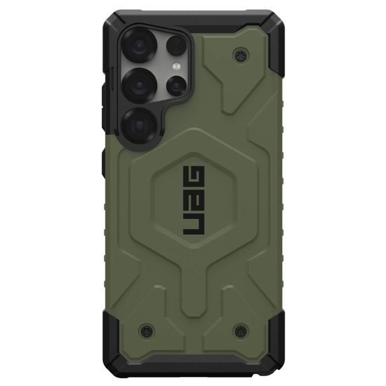 Funda magnética UAG Pathfinder para Samsung Galaxy S25 Ultra en color verde oliva
