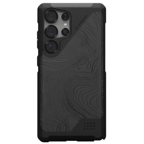 Funda UAG Metropolis LT Magnética para Samsung Galaxy S25 Ultra Topografía Negra