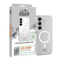 Eiger Husa Ice Grip Magsafe GRS Samsung Galaxy S25 Clear