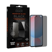 Eiger Folie Sticla Privacy Mountain Glass GRS Samsung Galaxy S25 / S24 Black