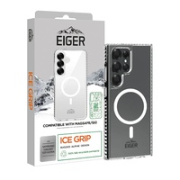 Eiger Husa Ice Grip Magsafe GRS Samsung Galaxy S25 Ultra Clear
