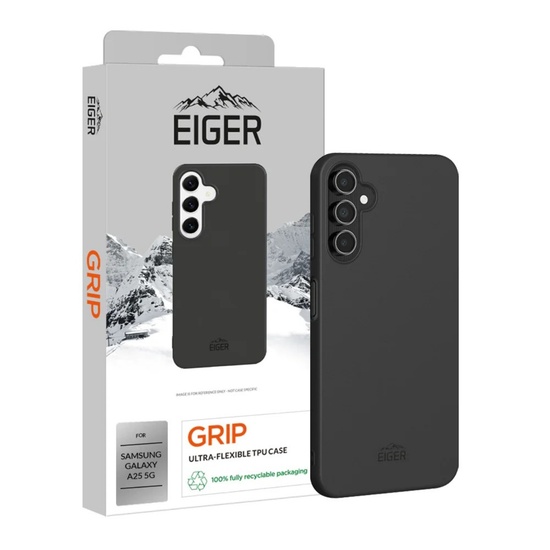 Eiger Husa Grip GRS Samsung Galaxy S25 Black