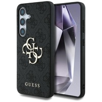 Guess Husa PU 4G Metal Logo Samsung Galaxy S25 Negru