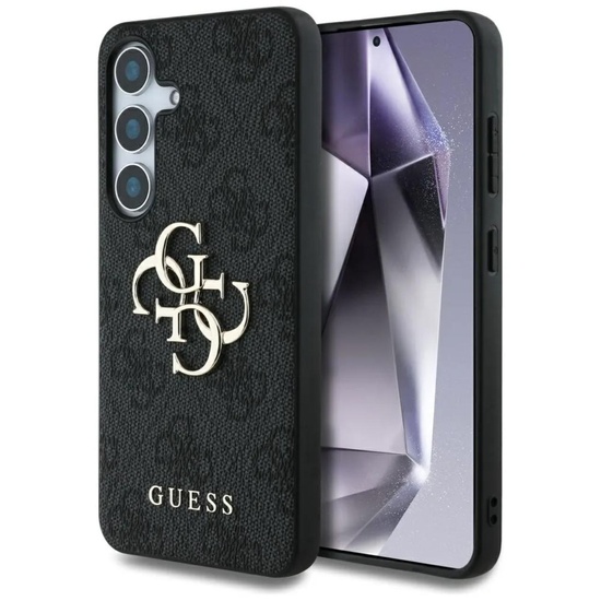 Guess Case PU 4G Metal Logo Samsung Galaxy S25 Black