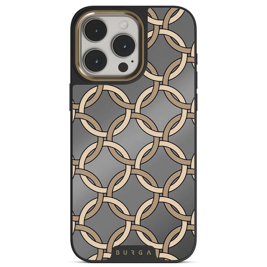 Espejo Burga Husa Elite Magsafe Gold Heritage para iPhone 15 Pro Max