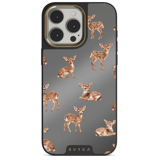 Espejo Burga Husa Elite Magsafe dorado Bambi para iPhone 15 Pro