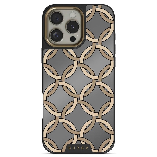 Burga Husa Elite Mirror Magsafe Gold Heritage iPhone 16 Pro Max