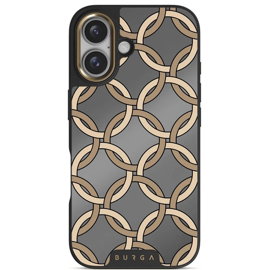 Burga Husa Elite Mirror Magsafe Gold Heritage iPhone 16 Case