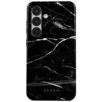 Funda Burga Husa de doble capa negra para Samsung Galaxy S25