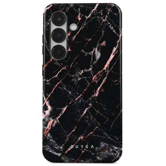 Burga Husa Dual Layer Rose Gold Marble Samsung Galaxy S25