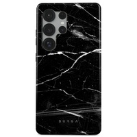 Funda Burga Husa de doble capa negra para Samsung Galaxy S25 Ultra