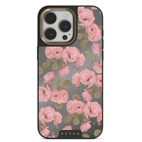 Burga Husa Elite Mirror Magsafe Gold Desert Rose iPhone 15 Pro hoesje