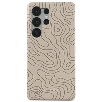 Funda Burga de doble capa con diseño de terreno salvaje para Samsung Galaxy S25 Ultra