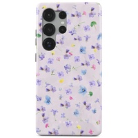 Samsung Galaxy S25 Ultra con doble capa de flores silvestres de Burga Husa