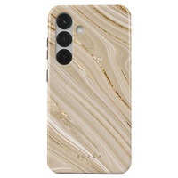 Samsung Galaxy S25 con doble capa y glamour Burga Husa