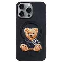 Zuck Bear Everley MagSafe iPhone 16 Pro hoesje zwart