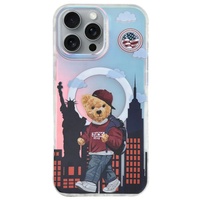 Zuck Bear Darnell Frosted Laser New York MagSafe iPhone 16 Pro hoesje