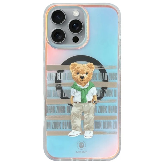 Zuck Bear Case California Cool Casual MagSafe iPhone 16 Pro