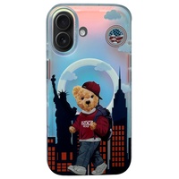 Zuck Bear Darnell Frosted Laser New York MagSafe iPhone 16 hoesje