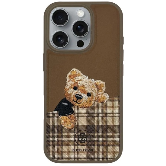 Zuck Bear Darren MagSafe iPhone 16 Pro Max Hoesje Goud