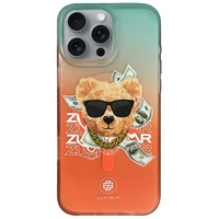 Zuck Bear Harold MagSafe iPhone 16 Pro Hoesje Oranje