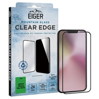Eiger Folie Glass 3D Mountain Glass GRS iPhone 16e / iPhone 14 / iPhone 13 / iPhone 13 Pro Clear