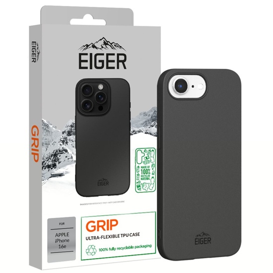 Eiger Husa Grip GRS iPhone 16e Black