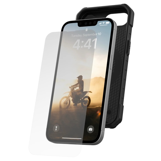 Protector de cristal UAG para iPhone 16e transparente