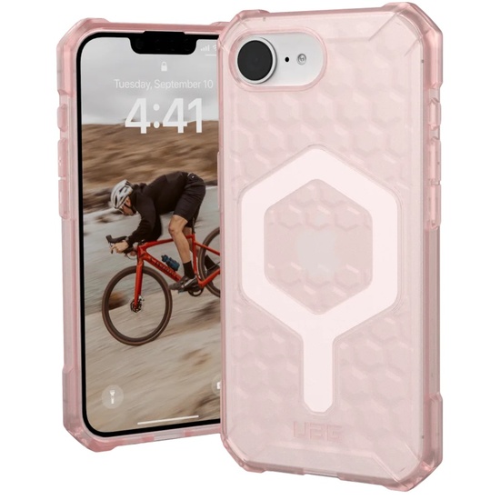 Funda UAG Essential Armor Magsafe para iPhone 16e, color rosa