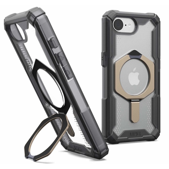 Funda UAG Plasma XTE MagSafe para iPhone 16e de titanio ceniza