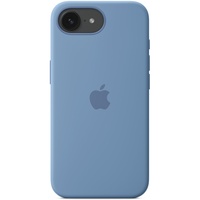 Originele Apple siliconenhoes voor iPhone 16e, winterblauw