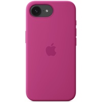 Originele Apple siliconenhoes voor iPhone 16e, fuchsia