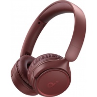 Anker Kabelloser Bluetooth On-Ear-Kopfhörer Soundcore H30i, faltbares Design, Pure Bass, Rot