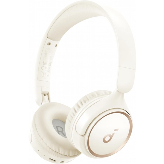 Casque supra-auriculaire sans fil Bluetooth Anker Soundcore H30i pliable, basses pures, blanc