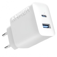 Anker Netzwerkladegerät 312 PD 20W 3A, 1 x USB-A - 1 x USB-C, Weiß
