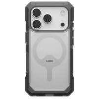 UAG Trooper MagSafe iPhone 17 Pro Max case Clear/Ash (2 parts: back + edge protection)