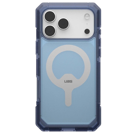 UAG Trooper MagSafe iPhone 17 Pro Max Cloud Blue Hülle (2 Teile: Rückseite + Kantenschutz)