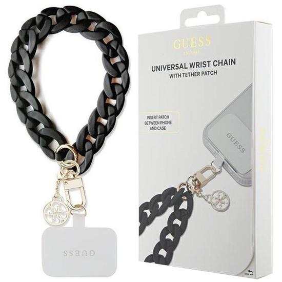 Guess Pendant For Phone 4G Charm Black