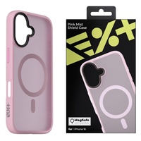 Next One Case Mist Shield iPhone 16, MagSafe, Pink