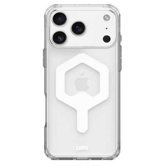 Funda UAG Plyo Magsafe para iPhone 17 Pro, color blanco hielo
