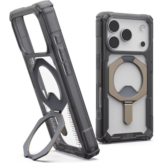 Funda UAG Plasma XTE MagSafe para iPhone 17 Pro de titanio ceniza